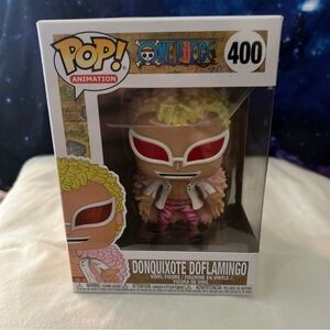 Funko Pop! Animation: One Piece #400 Vinyl Figure Donquixote Doflamingo New
